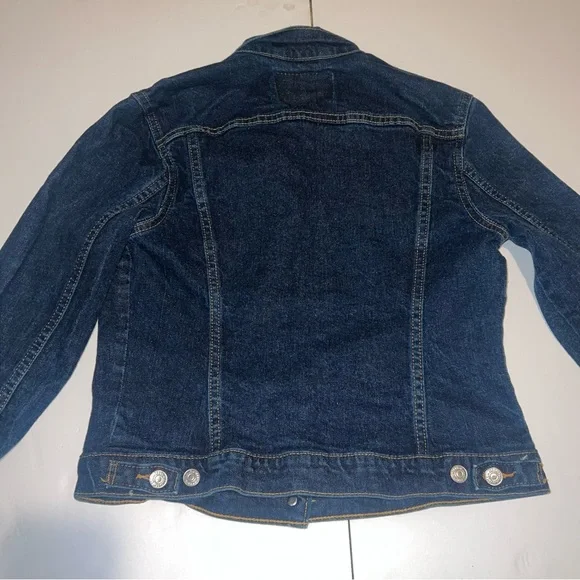 Levi's Dark Blue Jean Jacket - Picture 3 of 3